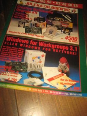 COMPUTING, JULEKATALOG 1992