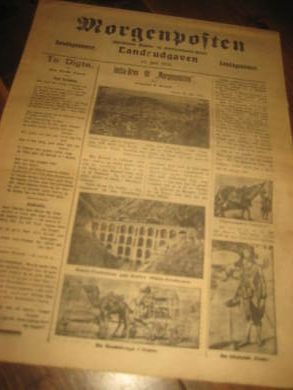 1915 11 juli MORGENPOSTEN S&oslash;ndagsnummer