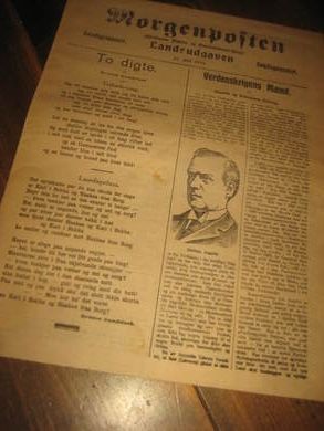 1915 18 juli MORGENPOSTEN S&oslash;ndagsnummer