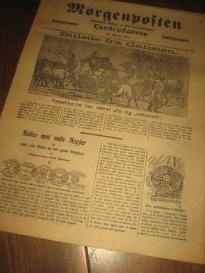 1915 28 marts Morgenposten S&oslash;ndagsnummer