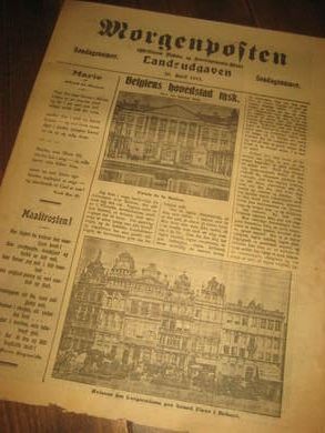 1915 25 april Morgenposten S&oslash;ndagsnummer