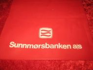 Ubrukt plastomslag til notatbok fra Sunnmørsbanken på 80 tallet