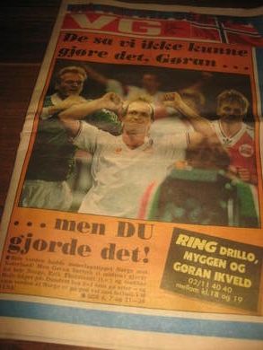 1992 nr 258 VG Du gjorde det Gjøran!!