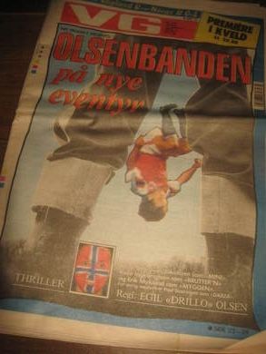 1992 nr 278 VG OLSENBANDEN på nye eventyr