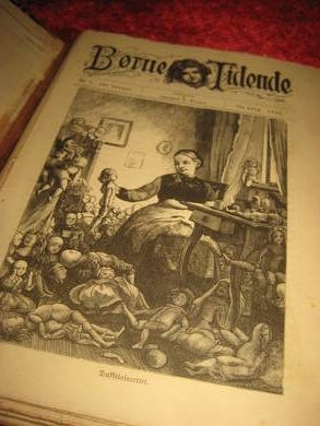 BØRNE TIDENDE 1890 Innbunden årgang