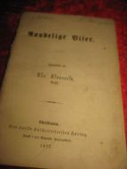 Klaveness: Aandelige Wiser. 1877. Uten omslag.