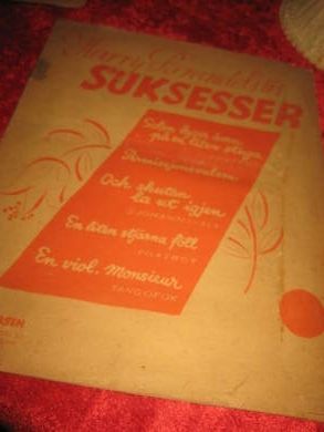 HARRY BRANDELIUS SUKSESSER. 1941