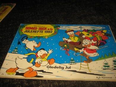 1982 DONALD DUCK & CO JULEHEFTE