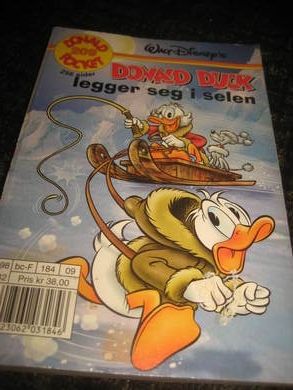 DONALD POCKET nr 209 DONALD DUCK LEGGER SEG I SELEN 1 UTGAVE