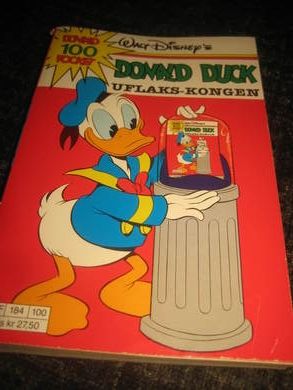 DONALD POCKET nr 100 UFLAKS KONGEN 1 UTGAVE