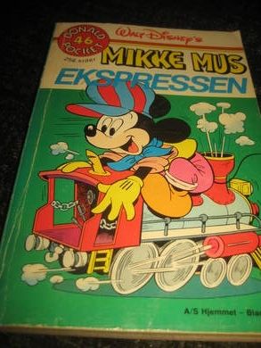 DONALD POCKET nr 46 EKSPRESSEN 1 UTGAVE MEGET PEN