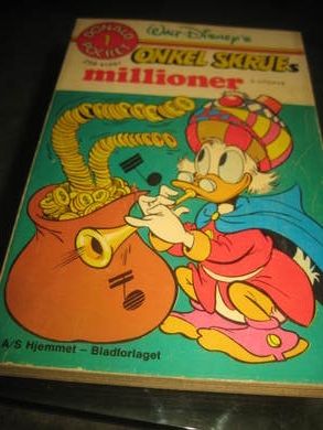DONALD POCKET nr 1 ONKEL SKRUES MILLIONER 3 UTGAVE