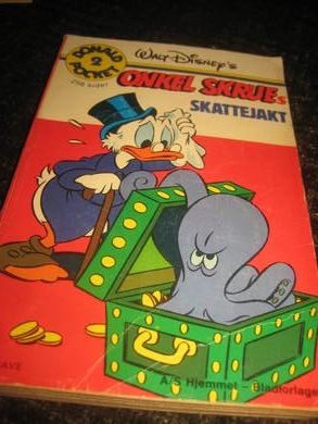DONALD POCKET nr 2 SKATTEJAKT 3 UTGAVE