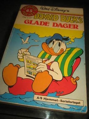DONALD POCKET nr 65 GLADE DAGER 1 UTGAVE