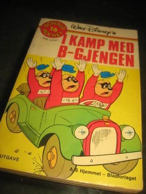 DONALD POCKET nr 16 I KAMP MED B- GJENGEN 2 UTGAVE