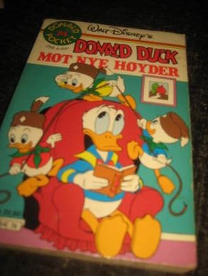 DONALD POCKET nr 74 MOT NYE H&Oslash;YDER 1 UTGAVE
