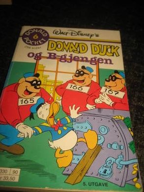 DONALD POCKET nr 6 DONALD DUCK OG B GJENGEN 5 UTGAVE