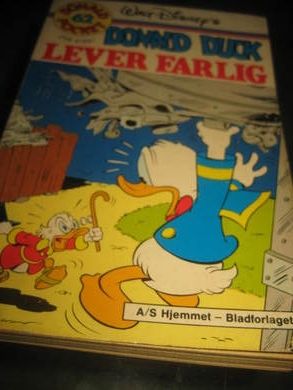 DONALD POCKET nr 62 Donald Duck lever farlig 1 utgave