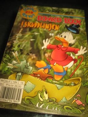 DONALD POCKET nr 218 I SKUDDLINJEN 1 UTGAVE