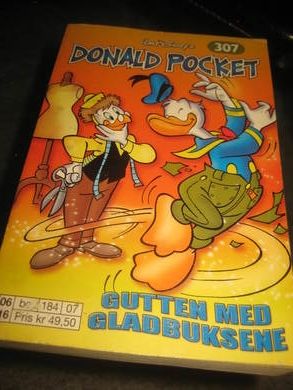 DONALD POCKET nr 307 GUTTEN MED GLADBUKSENE 1 UTGAVE