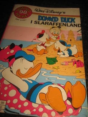 DONALD POCKET nr 98 DONALD DUCK I SLARAFFENLAND 1 UTGAVE