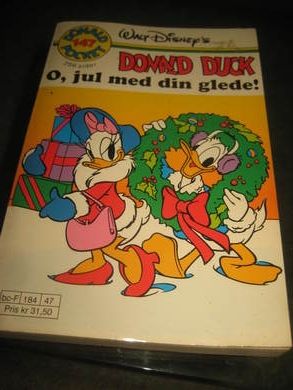 DONALD POCKET nr 147 O JUL MED DIN GLEDE 1 UTGAVE