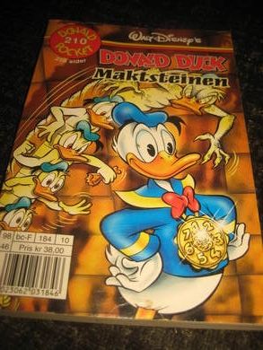 DONALD POCKET nr 210 Maktsteinmen 1 utgave