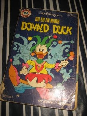 DU ER EN NARR DONALD DUCK BOK NR 24 3 UTGAVE
