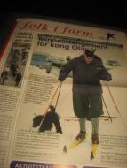 1990-1994, FOLK I FORM. Informasjonsavis for folk i form til OL 1992. Minnearrangement for kong Olav V.