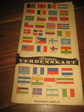 Dreyers Verdenskart fra Jørgensens Bogtrykkeri