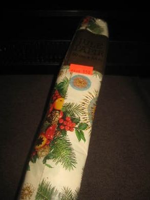 Uåpna rull med ulepapir fra 70- 80 tallet Dette er rull nr 3