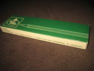 Strøken uåpna eske med 11 ubrukte blyanter FABER CASTELL 50 tallet