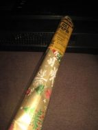 Uåpna rull med ulepapir fra 70- 80 tallet Dette er rull nr 5