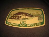Ølbrikke fra Ringnes Bryggeri, MARIHOLTET. 50 tallet.