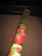 Uåpna rull med ulepapir fra 70- 80 tallet Dette er rull nr 6