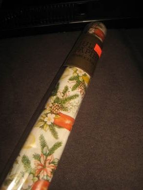 Uåpna rull med ulepapir fra 70- 80 tallet Dette er rull nr 8