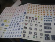 Kart over trafikkskilt og europaveger