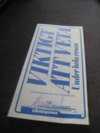 Brosjyre fra LB FERJORNA VIKTIGT AT VETA 70-80 tallet