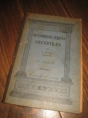 UTNE SUNDHEDSLÆRENS GRUNDTRÆK Provinsboghandelen Christiania 1895