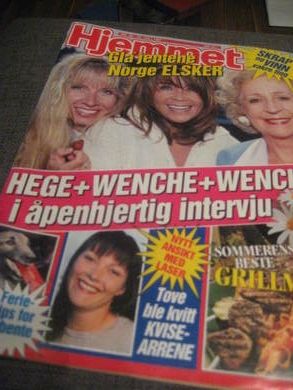 1997,nr 030, HJEMMET. WENCHE MYHRE