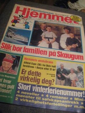 1978 nr 007 HJEMMET Kongefamilien på Skaugum
