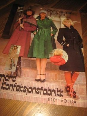 Møre Konfeksjonsfabrikk Volda høst- vinter 1977-78