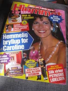 1992 nr 045 HJEMMET CAROLINE