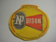 Pen etikett fra Norske Plateprodukter, Oslo, 60 tallet.