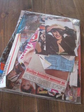 Diverse utklipp fra popp blader etc med bilder fra diverse artister på 70-80 tallet Dette er pakke nr 2