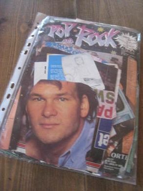 Diverse utklipp fra popp blader etc med bilder fra diverse artister på 70-80 tallet Dette er pakke nr 3