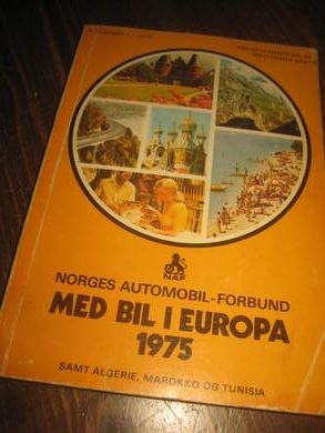 1975 MED BIL I EUROPA