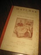 MILBERG: MATLÆRE. Kokebok for barne- og framhaldsskulen. 1952