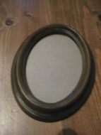 Oval bilderammeca 13*18 cm stor, 60-70 tallet.