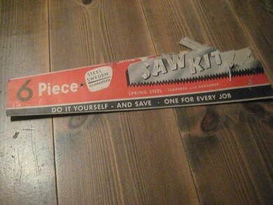 SAW KIT med 2 stk sagblad 50-60 tallet